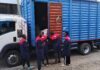 Nairobi Movers crew preparing household items for a move